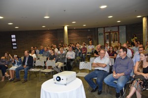 Empresários participaram da palestra de forma ativa, fazendo muitas perguntas